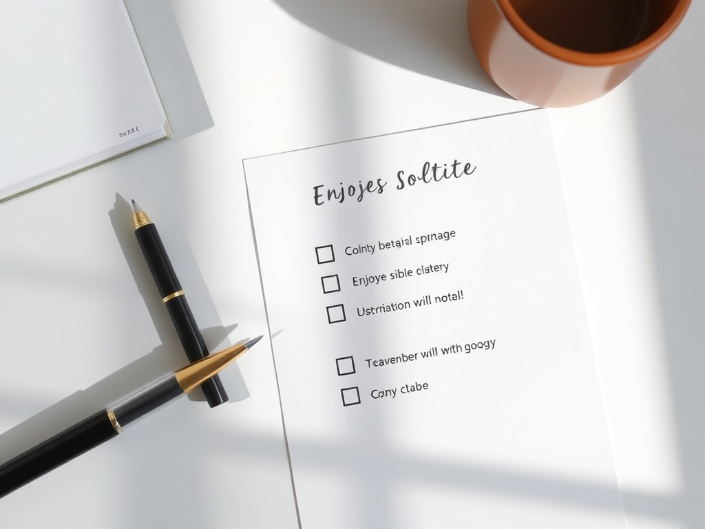 조용한 방 안에서 혼자 집중할 수 있는 취미 도구들이 정돈된 모습